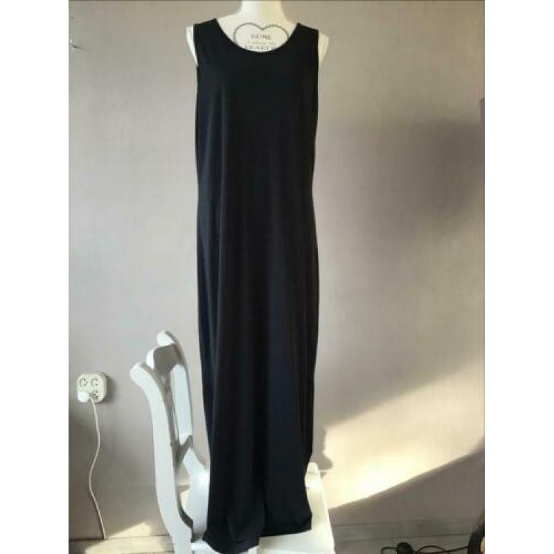 Rimini lange zwarte jurk maat XL/XL1, zgan