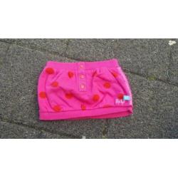 Lief - fuchsia roze rok maat 62