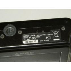Sony CyberShot DSC-S2000 Black TEAB