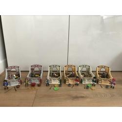 Playmobil 6 paardenstallen 5107 5108 5109 5110 5111 5112