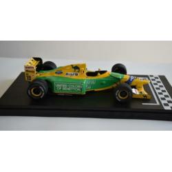 Benetton Ford B192 Michael Schumacher eerste F1 overwinning