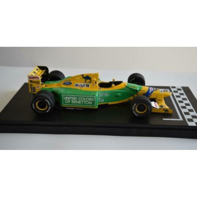 Benetton Ford B192 Michael Schumacher eerste F1 overwinning