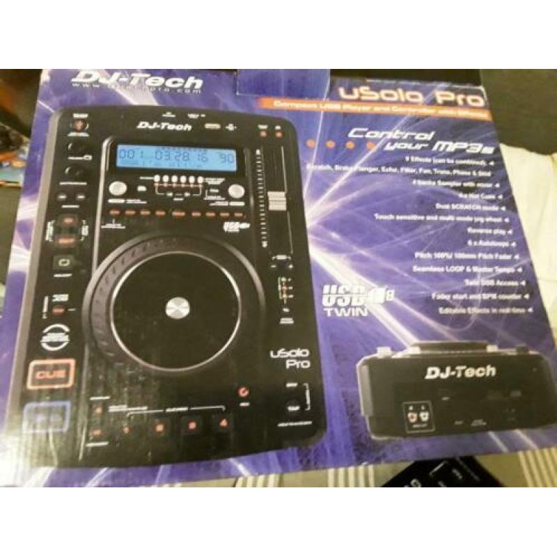 DJ-Tech uSolo Pro DJ Media player