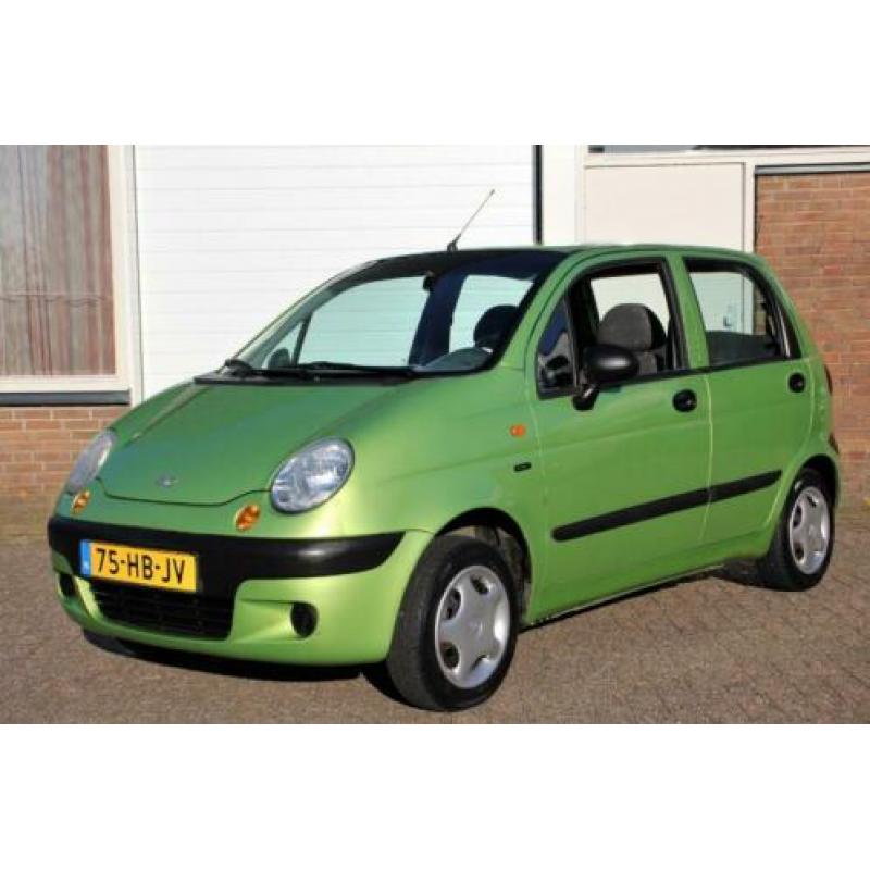 Daewoo Matiz 0.8 Style 5-Deurs 85.000km!!! NAP! APK Zuinig!!