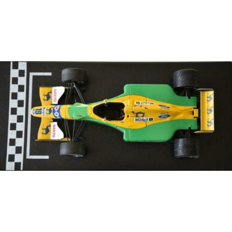 Benetton Ford B192 Michael Schumacher eerste F1 overwinning