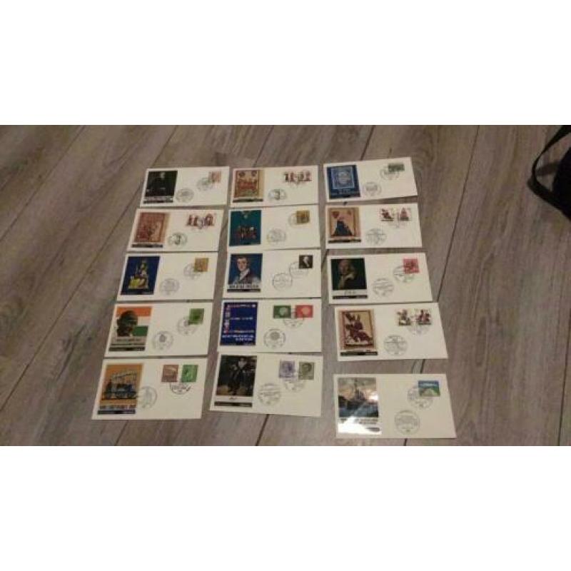 Duitsland,63 stuks 1 e dagsenveloppen