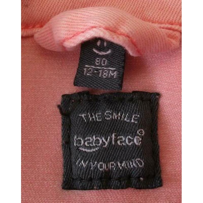 jeans jasje van bbf maat 80