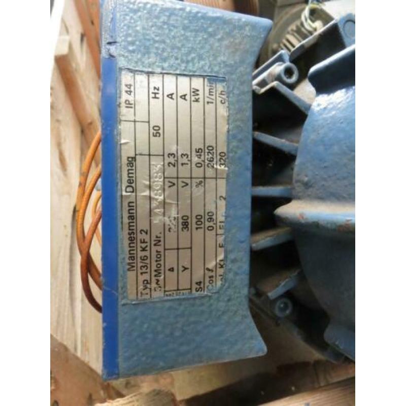 Motoren +vertraging 380 volt supersterk