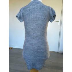 BLOEM gebreide jurk 11% wol, NIEUW mt 110 / 116 ZR