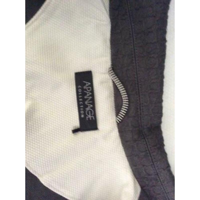 Apanage blazer maat 40/42 taupe