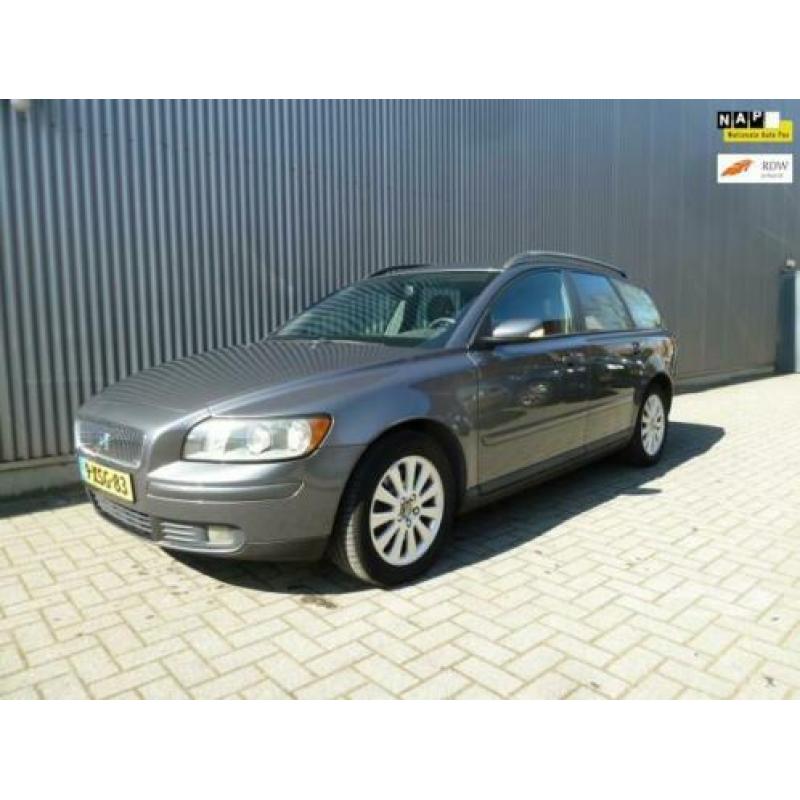 Volvo V50 2.0D /Airco/Ecc/Audio/LMV. Zeer nette auto.