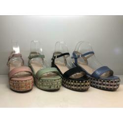 Plateau sandalen verschillende kleuren 36 tot 41 50%korting!