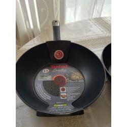 Tefal wok pannen nieuw