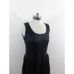 Maat 36 Zwarte jurk ( Merk Supertrash) nr QQ4*