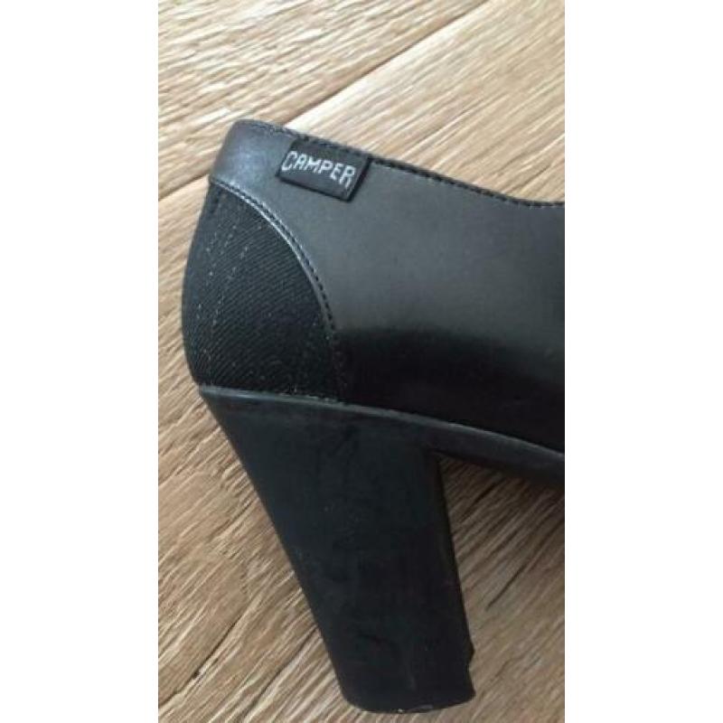 Camper zwarte pump maat 40