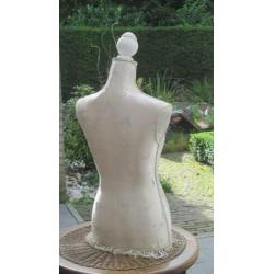 Mooie antieke kleding buste of torso.