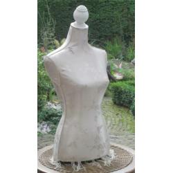 Mooie antieke kleding buste of torso.