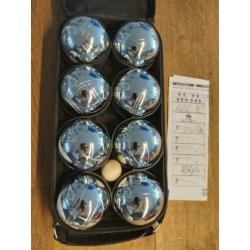 Longfield Games Jeu De Boules Set Metaal 8 Ballen nieuw.