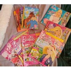 14 barbie 10 hardcover boeken 4 magazine in nette staat