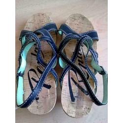 Replay sandalen, maat 39, met extra setje hakjes
