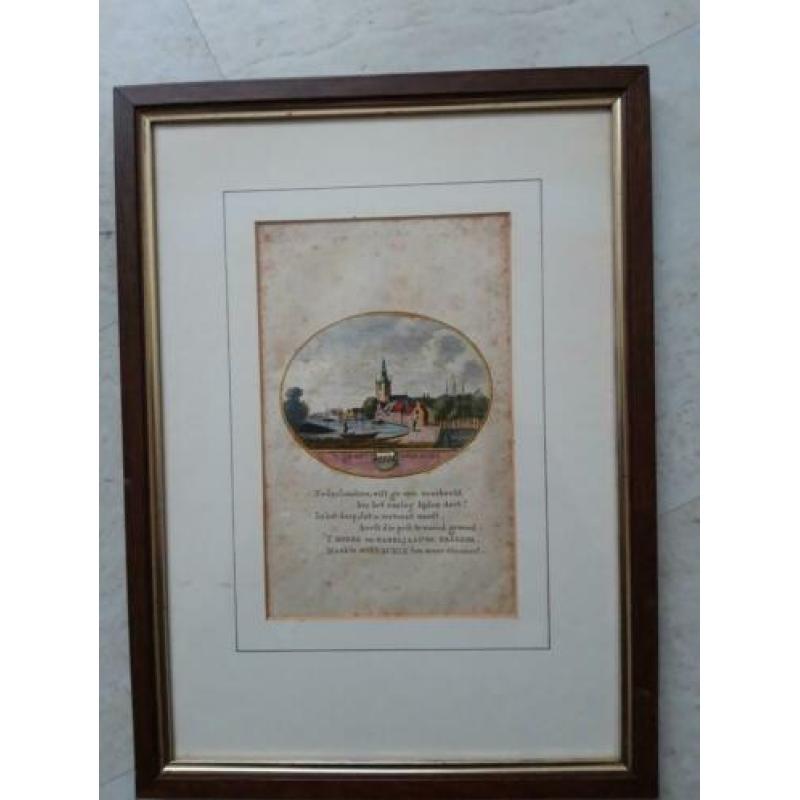 Gekocht bij Sotheby's kopergravure datering 1736 en 1793