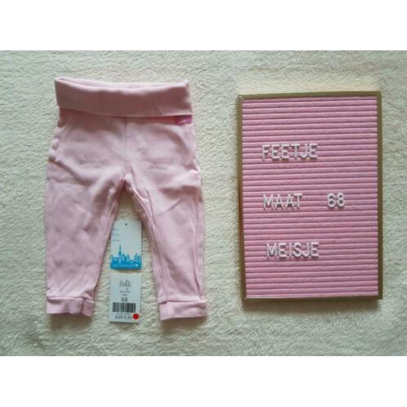 3x broekje joggingbroek legging maat 68 Feetje