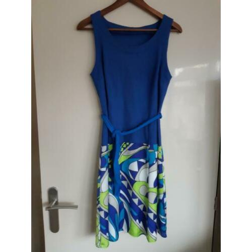 Hele leuke retro jurk incl vestje Maat 40