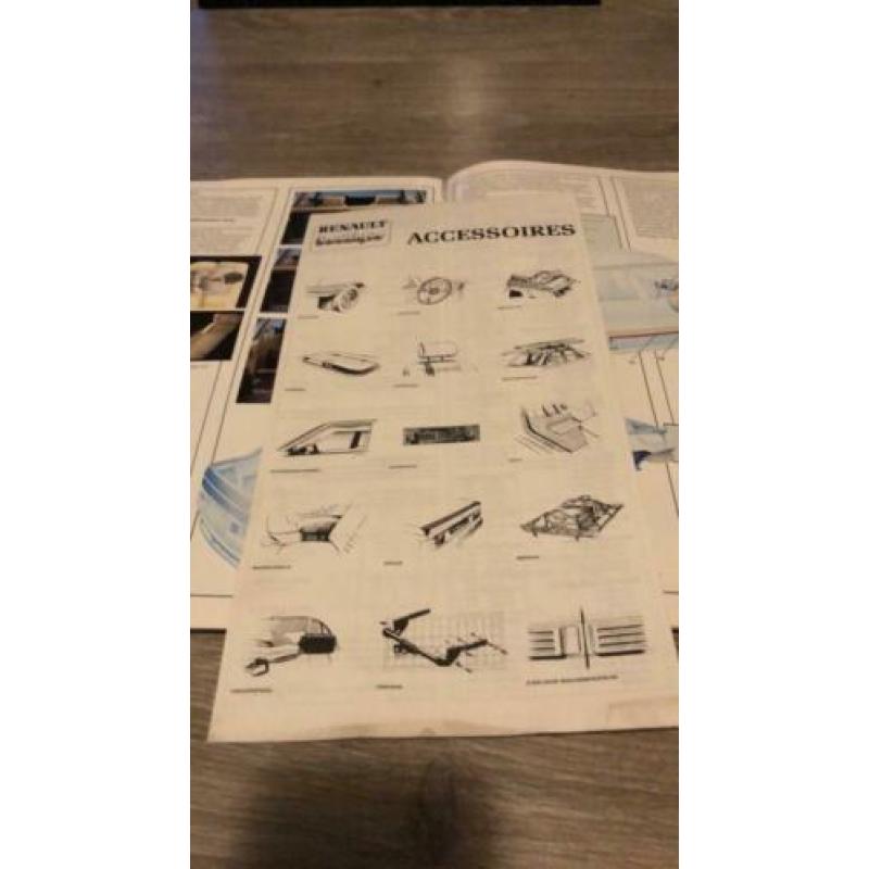 Renault 11 folder incl prijslijst