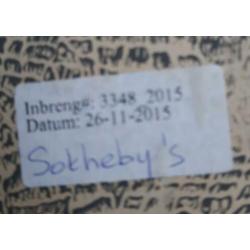 Gekocht bij Sotheby's kopergravure datering 1736 en 1793