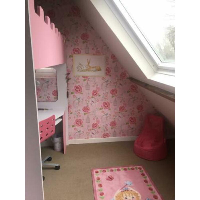 Roze hoogslaper voor meisjes