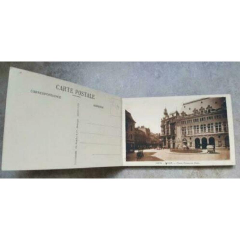 153. Antiek 1900 foto 20 st.kaart Souvenir Dijon 1900 Parijs