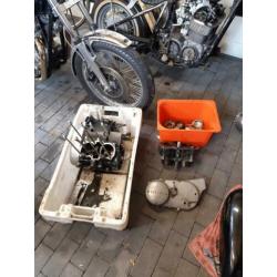 Yamaha XS 650 (1982) motorblok in onderdelen