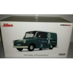 Schuco Pro.R 1:18 VW Fridolin Kundendienst nieuw in doos