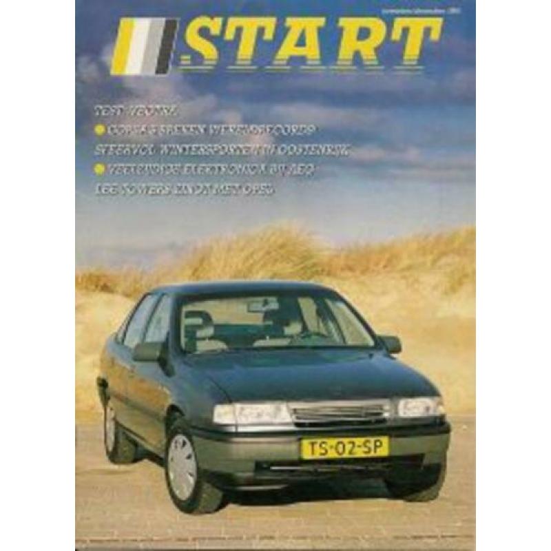 autofolder Opel Magazine Start november 1988