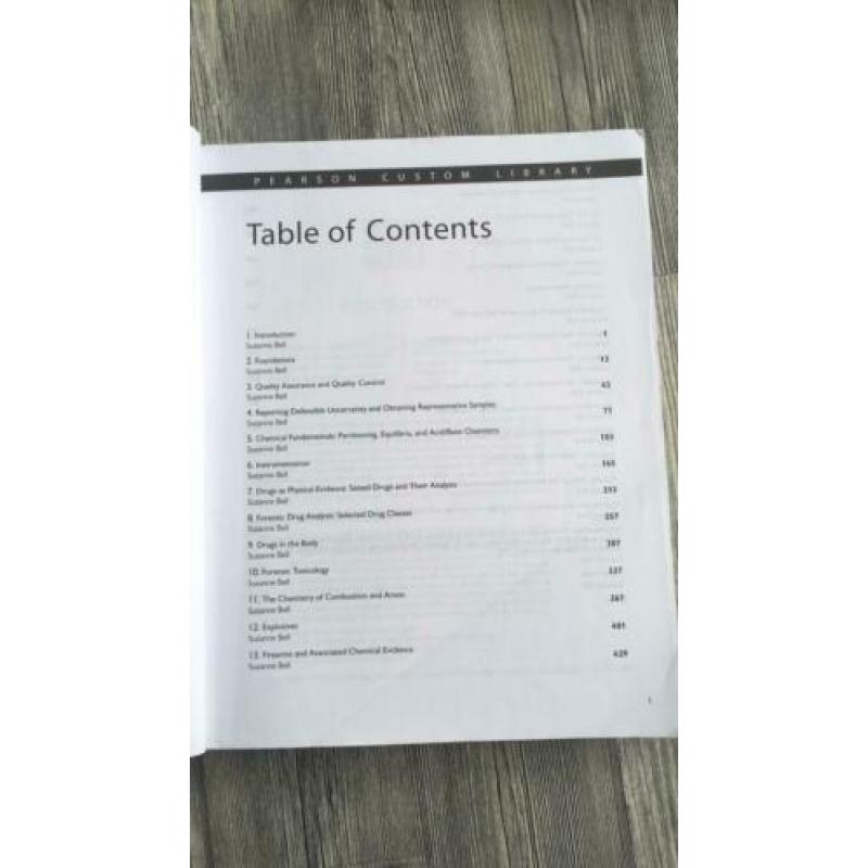 Forensic Chemistry - Suzanne Bell second edition pearson