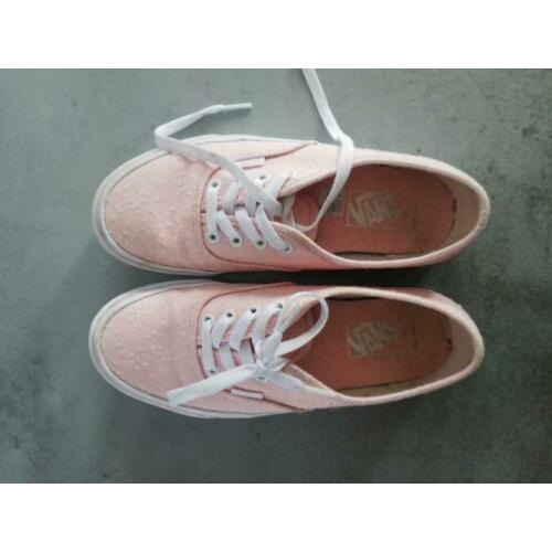 Roze vans met patroontje maat 38