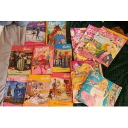 14 barbie 10 hardcover boeken 4 magazine in nette staat