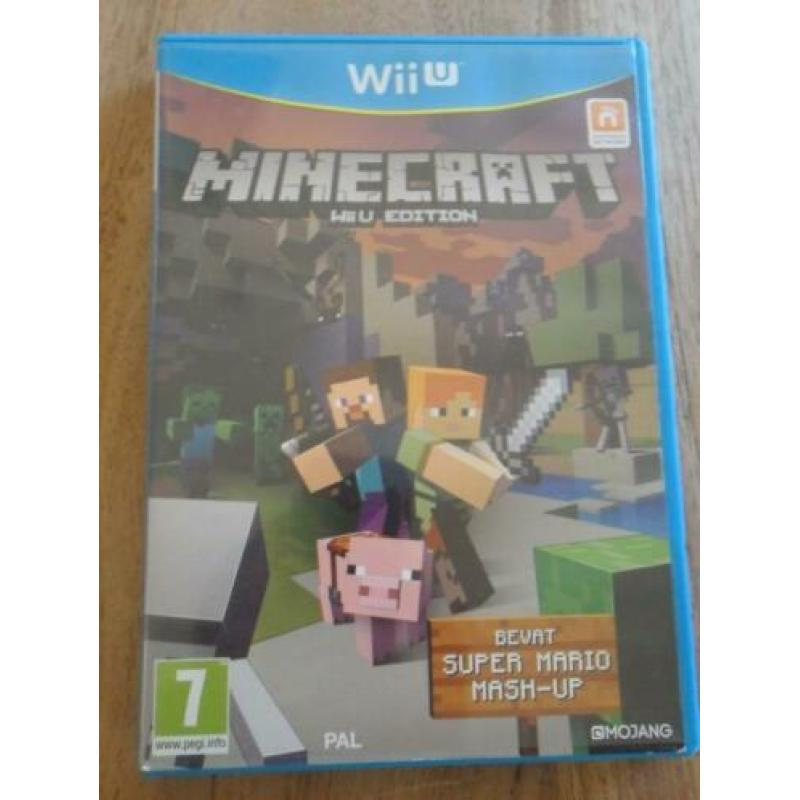 Wii U games (Minecraft, Mario, Splatoon, etc)