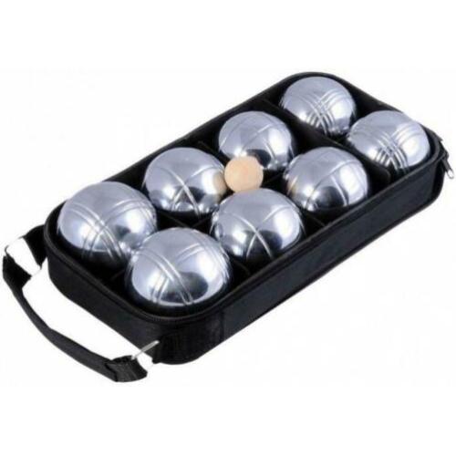 Longfield Games Jeu De Boules Set Metaal 8 Ballen nieuw.