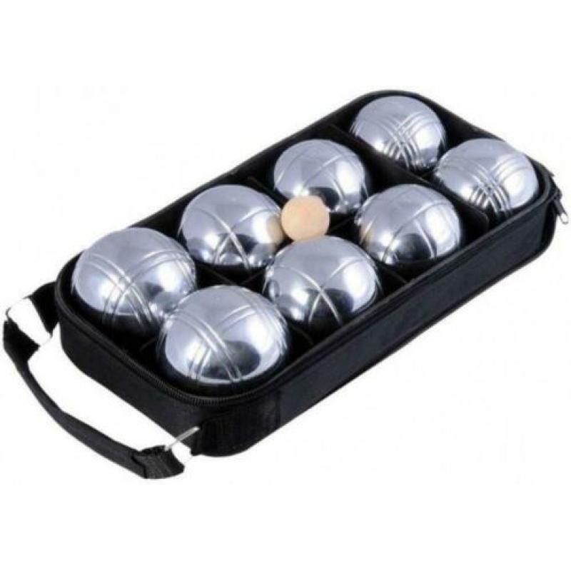Longfield Games Jeu De Boules Set Metaal 8 Ballen nieuw.