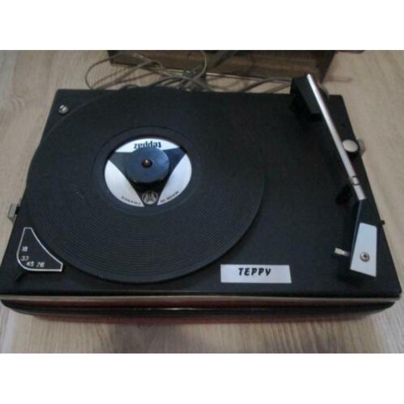 Vintage Zeppy Platenspeler jaren 70.