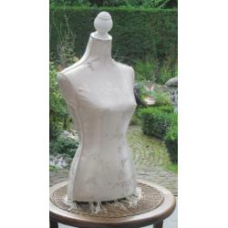 Mooie antieke kleding buste of torso.