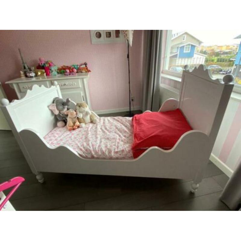 Bopita Belle bedje wit 150x70
