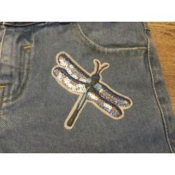 Nieuw korte broek jeans shorts Le Big meisje zomer 98/104