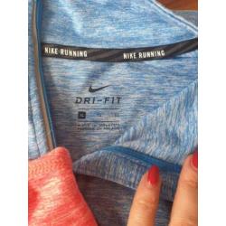 Nieuwstaat dames nike hardloop sport tops longsleeve mt XL