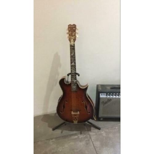 Antoniotsai semi accoustic handgemaakt ingelegd