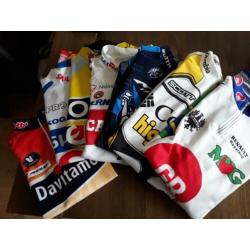 Wielershirts wielrenshirts koersshirt verzameling