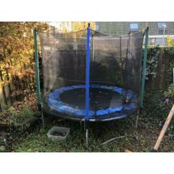 Trampoline blauw 210cm