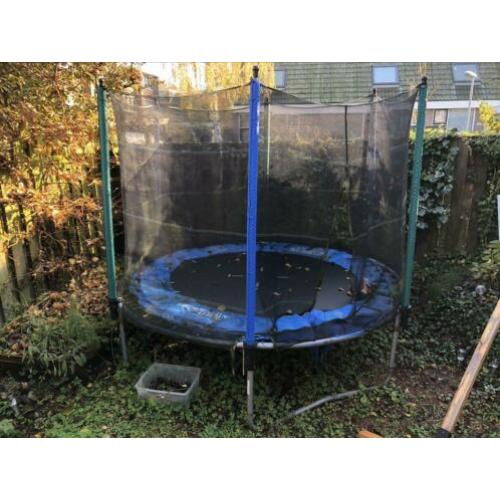 Trampoline blauw 210cm