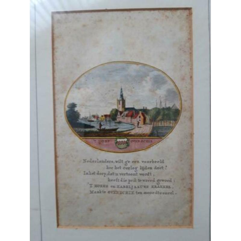 Gekocht bij Sotheby's kopergravure datering 1736 en 1793